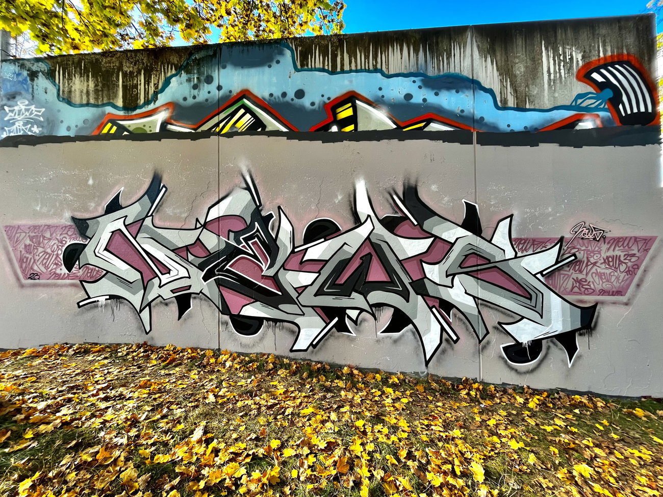 Graffiti Wall - Photo by Newsu