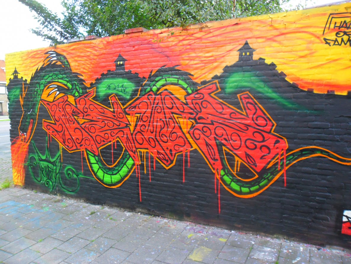 Graffiti Wall - Photo by Newsu