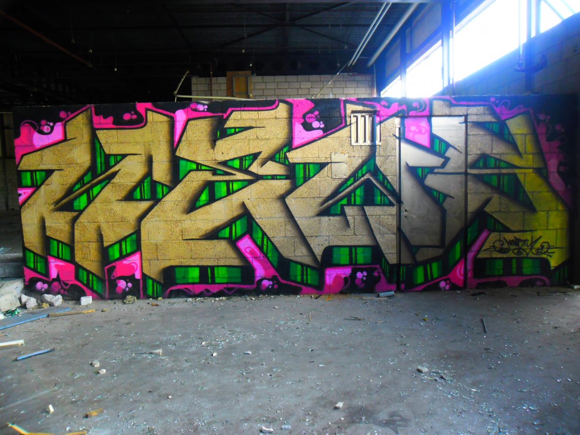 Graffiti Wall - Photo by Newsu