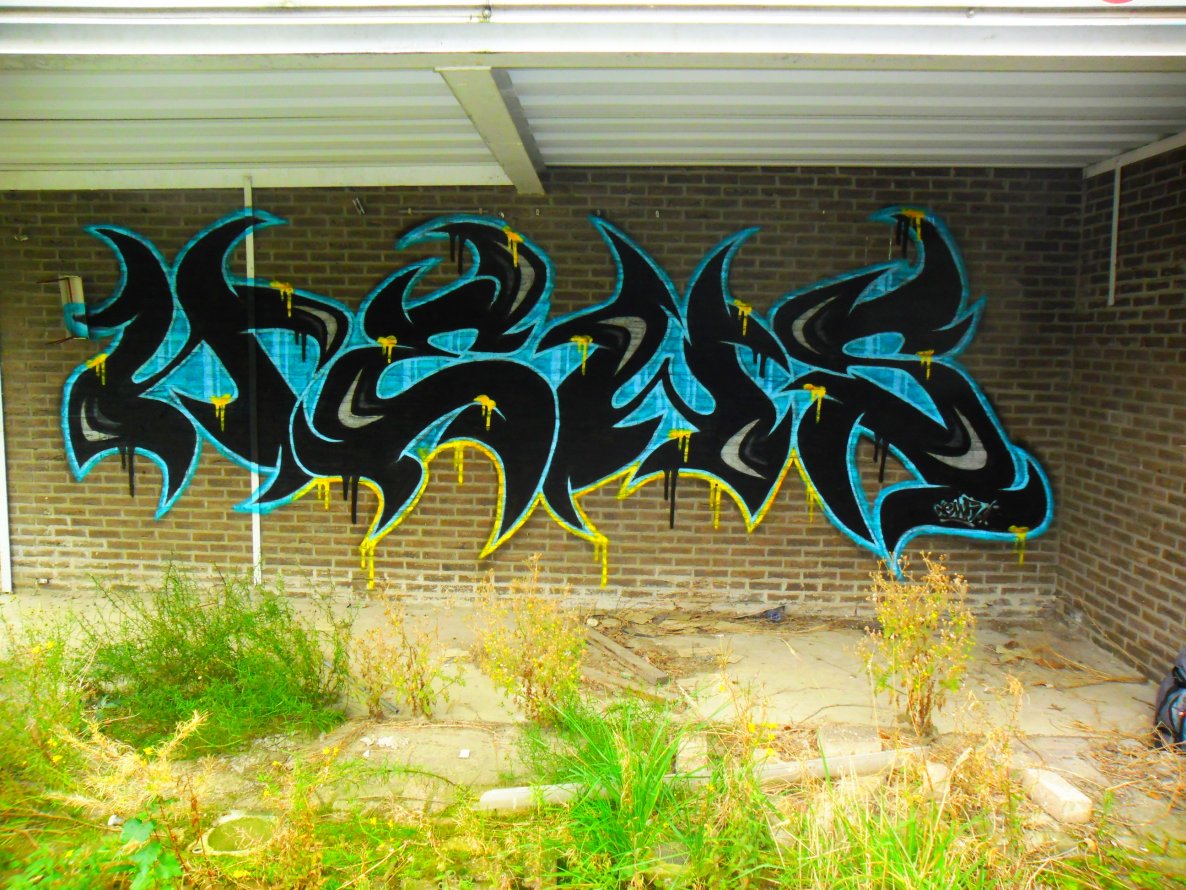 Graffiti Wall - Photo by Newsu
