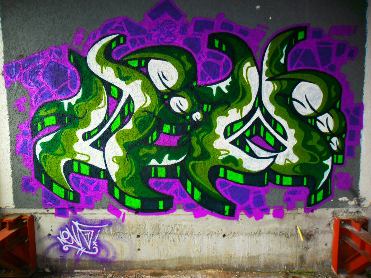 Graffiti Wall - Photo by Newsu