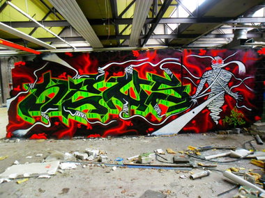 Graffiti Wall - Photo by Newsu