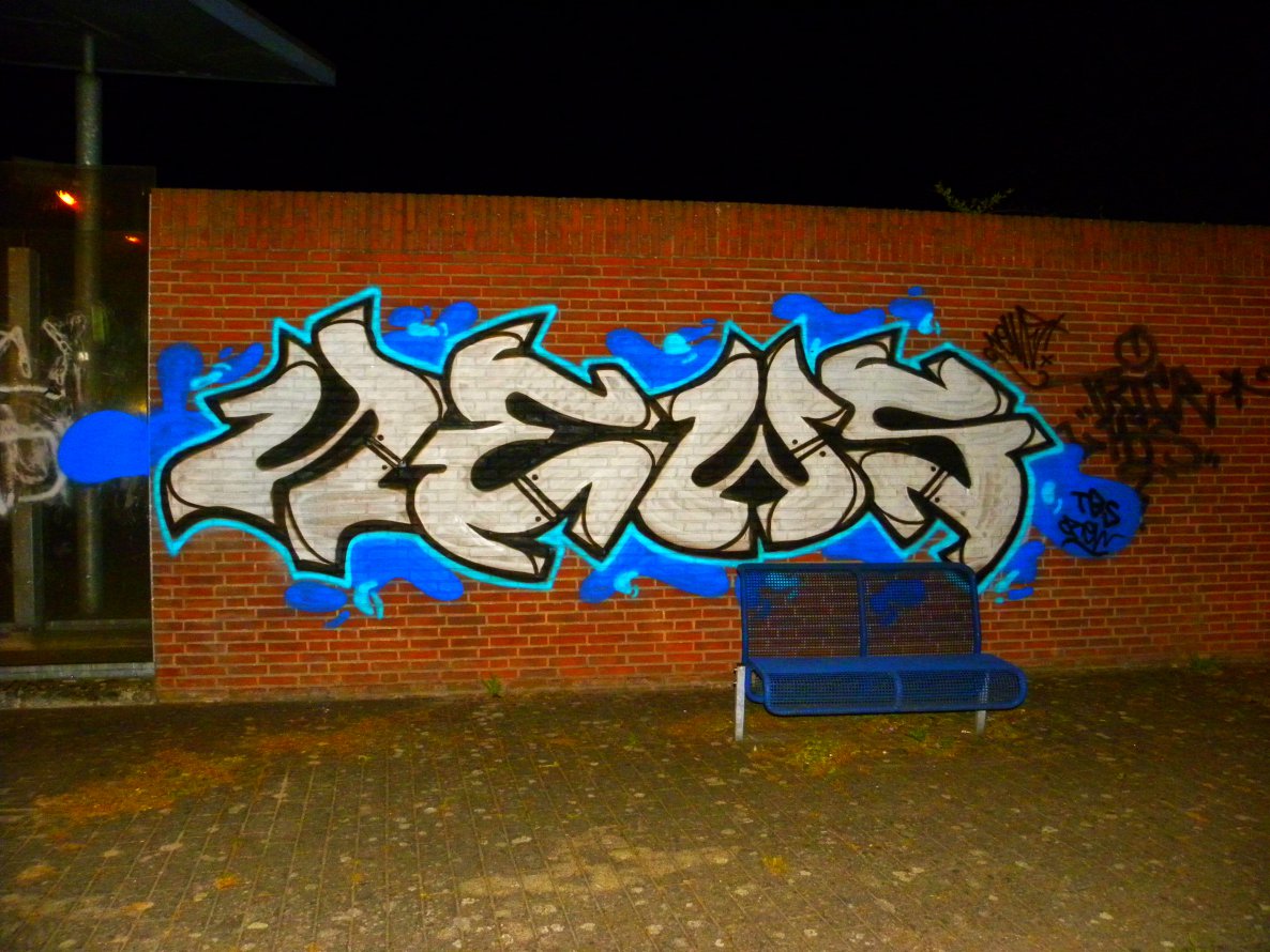 Graffiti Bombing - Photo by Newsu