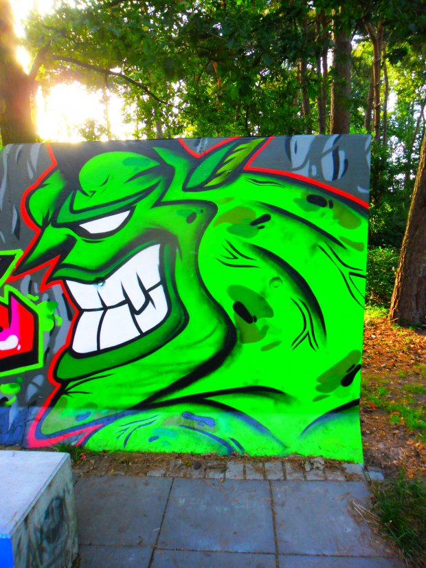 Graffiti Wall - Photo by Newsu