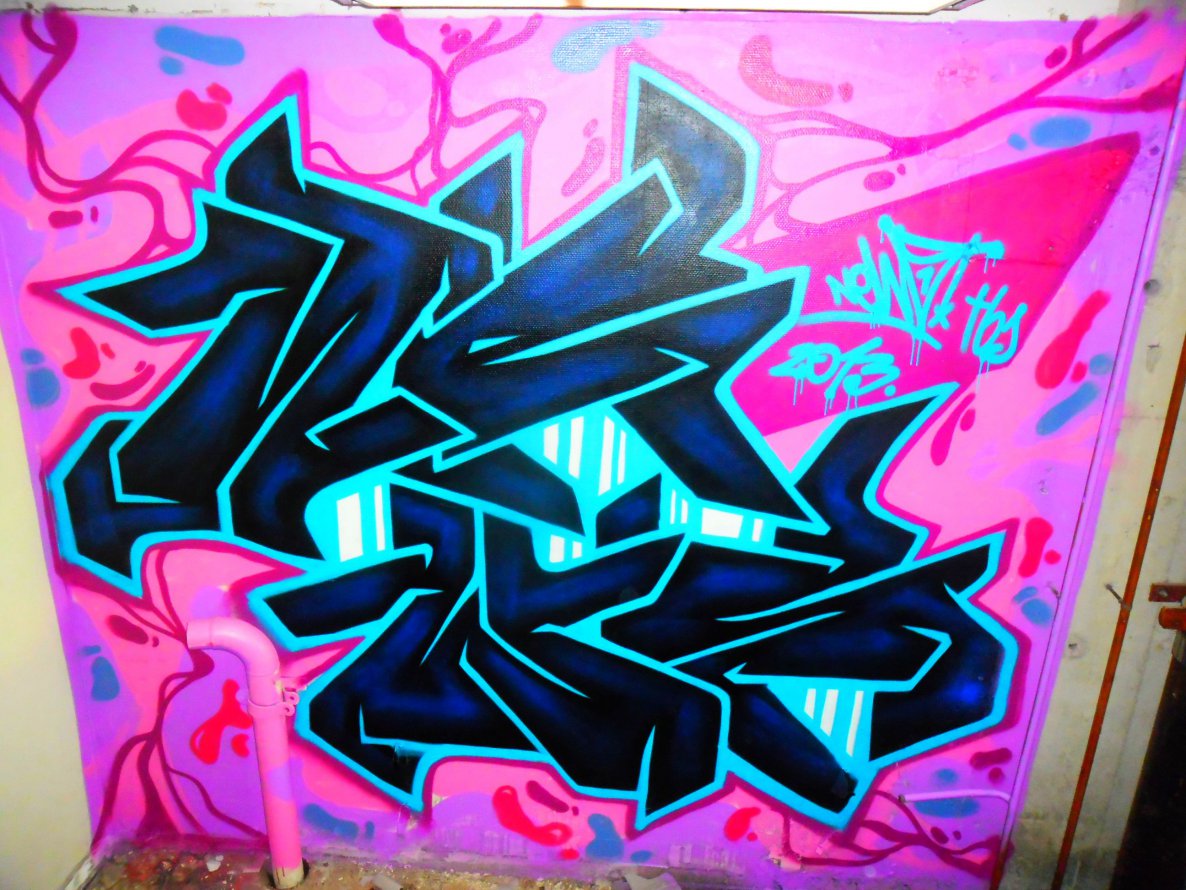 Graffiti Wall - Photo by Newsu