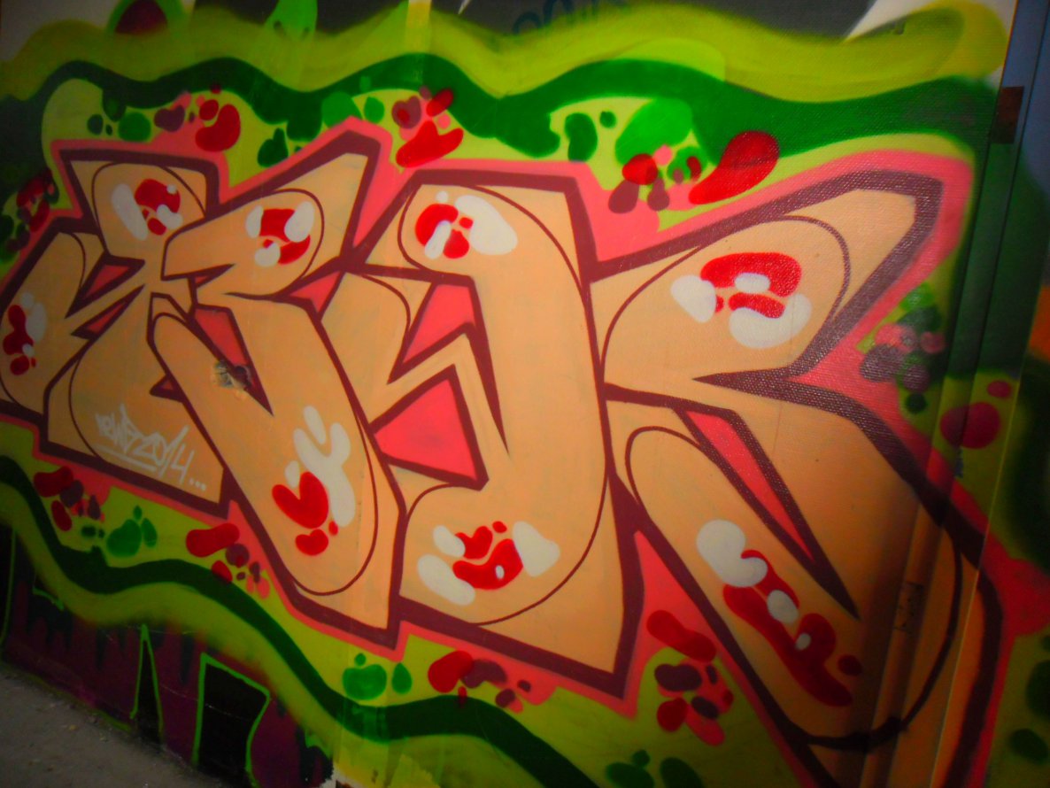Graffiti Wall - Photo by Newsu