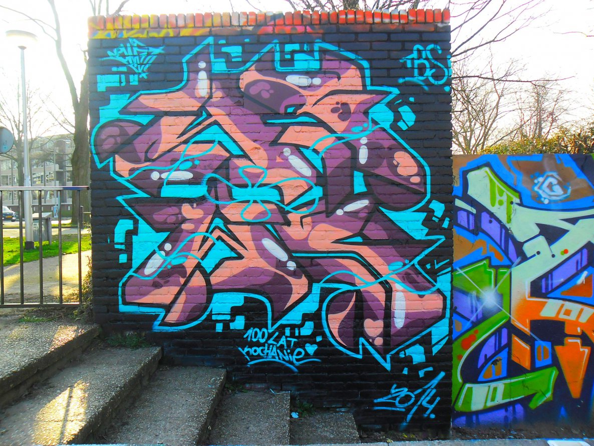 Graffiti Wall - Photo by Newsu