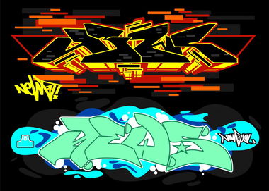 Graffiti Sketch - Photo by Newsu