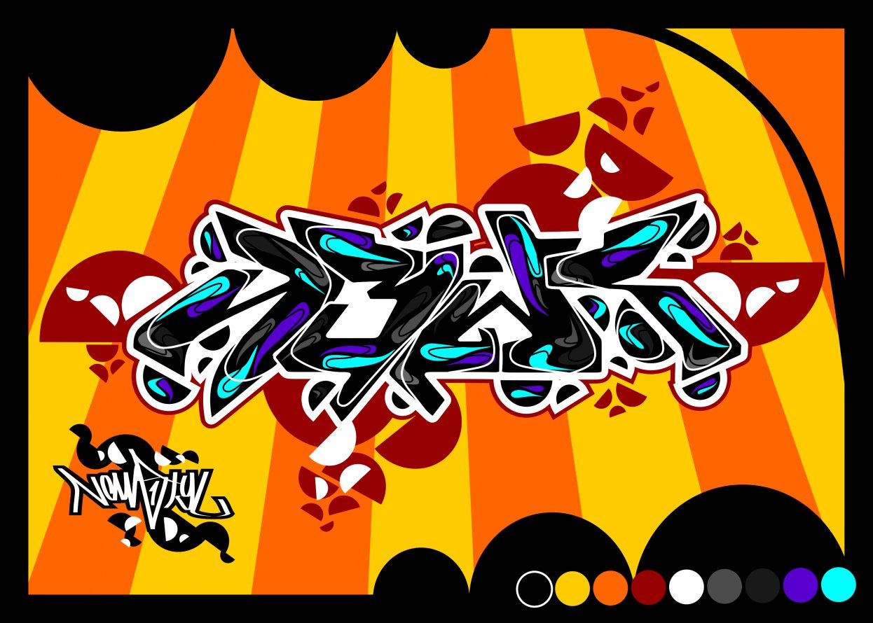 Graffiti Artwork - Photo by Newsu