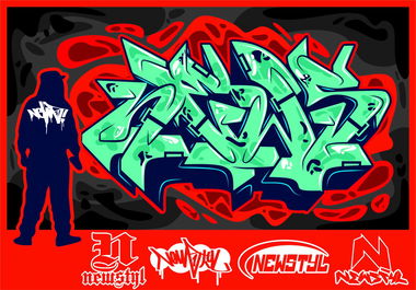 Graffiti Artwork - Photo by Newsu