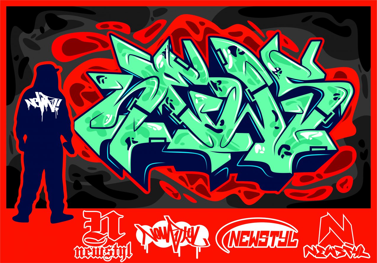 Graffiti Artwork - Photo by Newsu