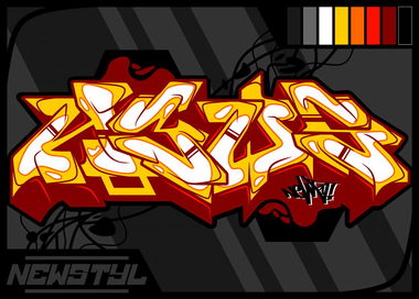 Graffiti Artwork - Photo by Newsu