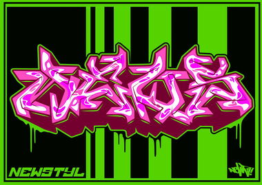 Graffiti Artwork - Photo by Newsu