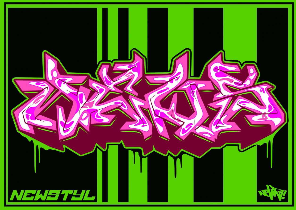 Graffiti Artwork - Photo by Newsu