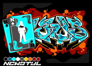 Graffiti Artwork - Photo by Newsu