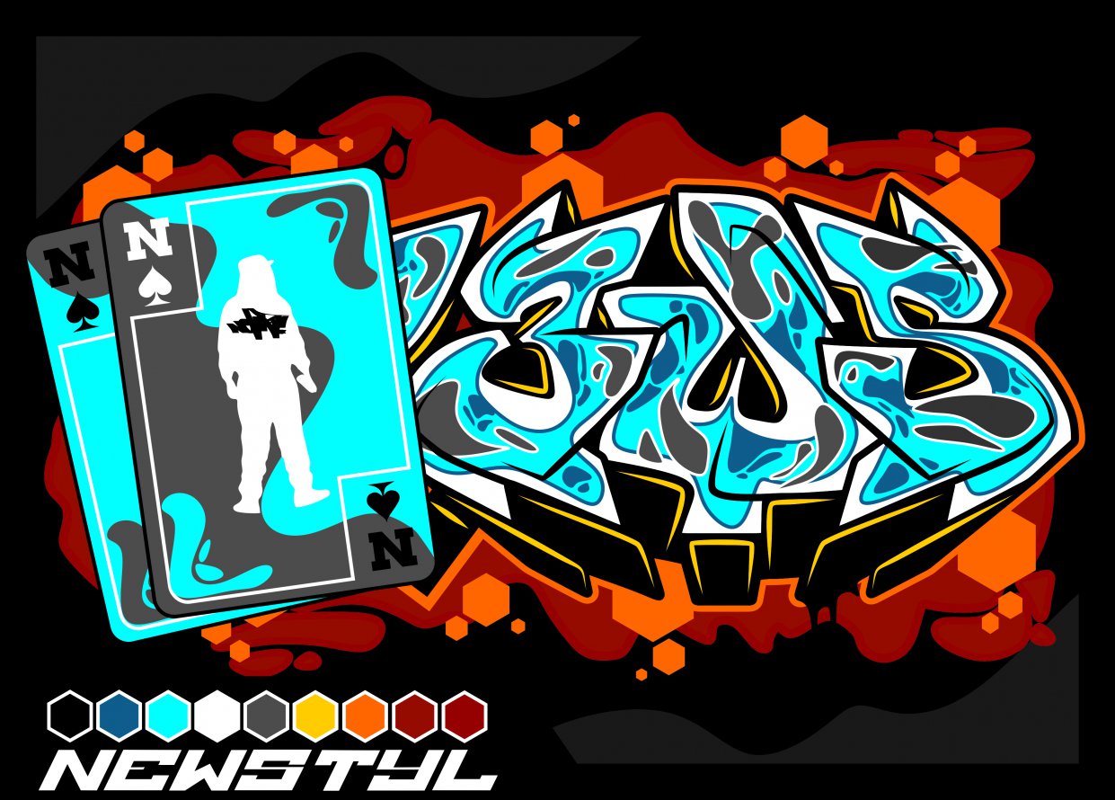 Graffiti Artwork - Photo by Newsu