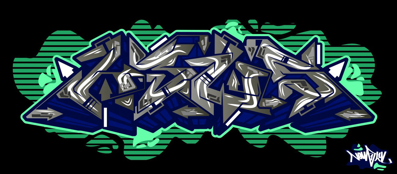 Graffiti Wall - Photo by Newsu