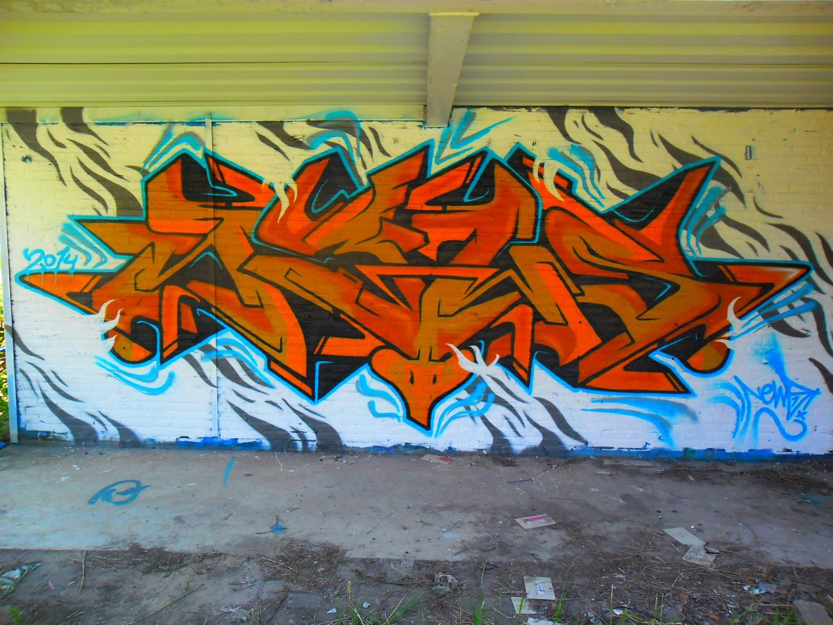 Graffiti Wall - Photo by Newsu