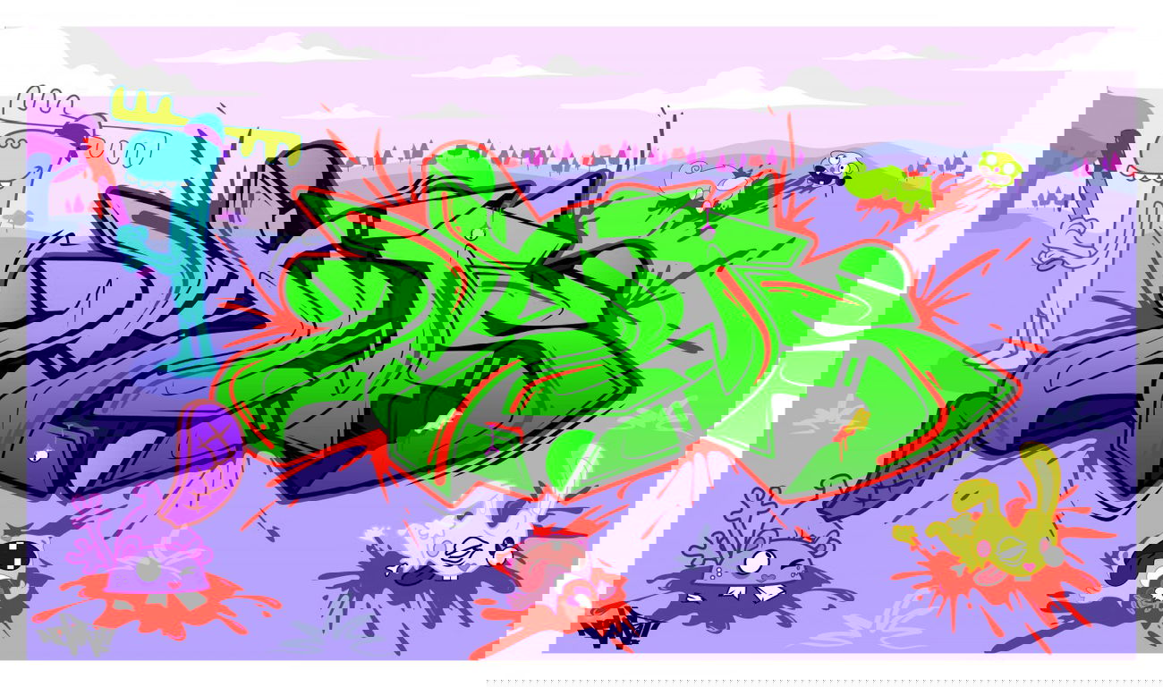 Graffiti Artwork - Photo by Newsu