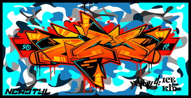 Graffiti Artwork - Photo by Newsu