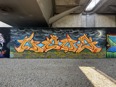 Graffiti Wall - Photo by Newsu