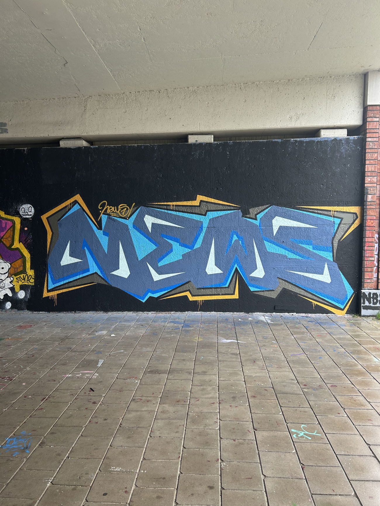 Graffiti Wall - Photo by Newsu (2025)