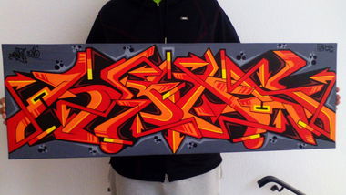 Graffiti Artwork - Photo by Newsu - News, Canvas, Newstyl