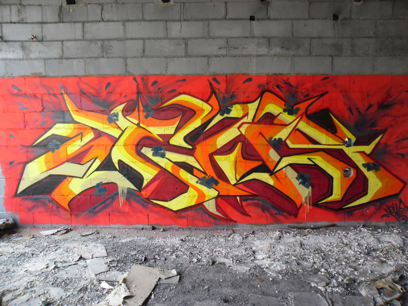 Graffiti Wall - Photo by Newsu