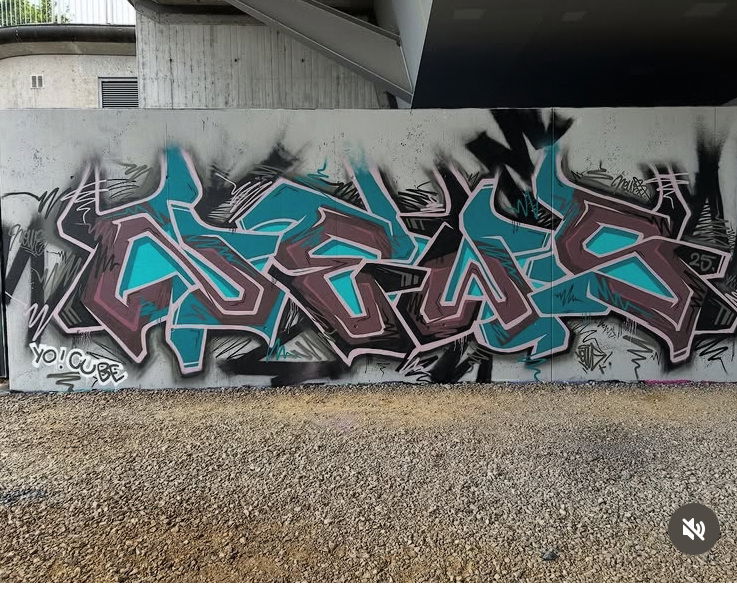 Graffiti Wall - Photo by Newsu (2025)