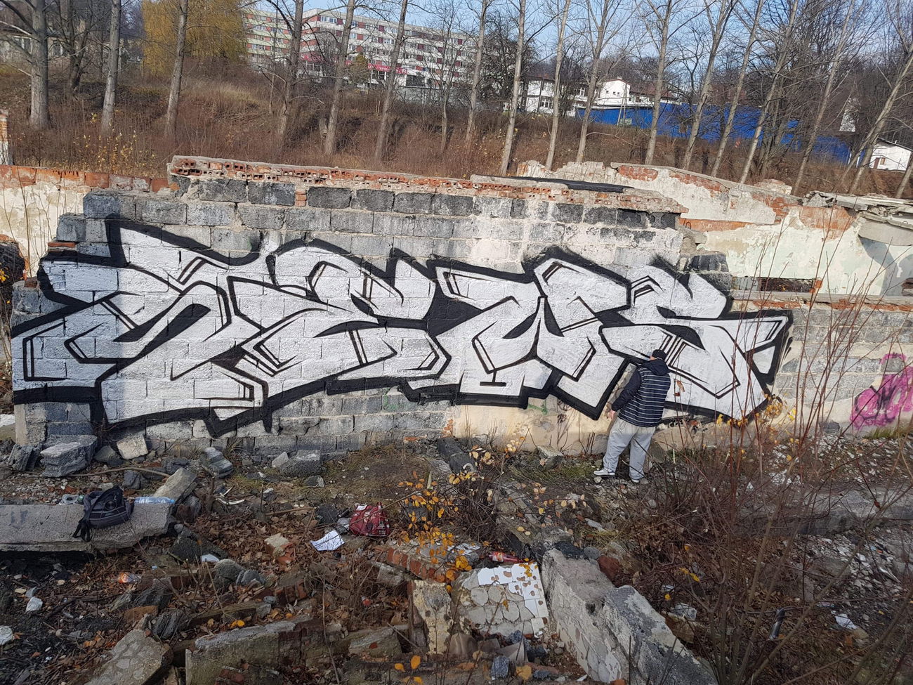 Graffiti Wall - Photo by Newsu