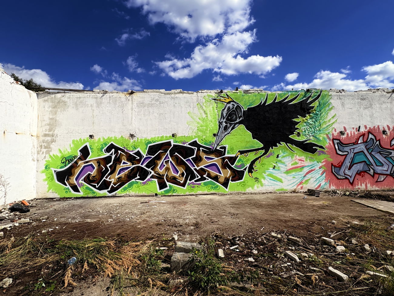 Graffiti Wall - Photo by Newsu (2025)