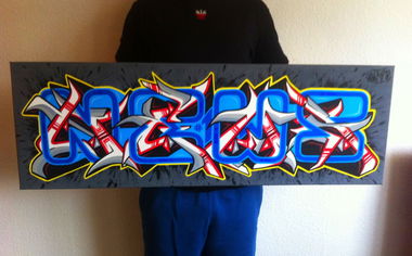 Graffiti Artwork - Photo by Newsu