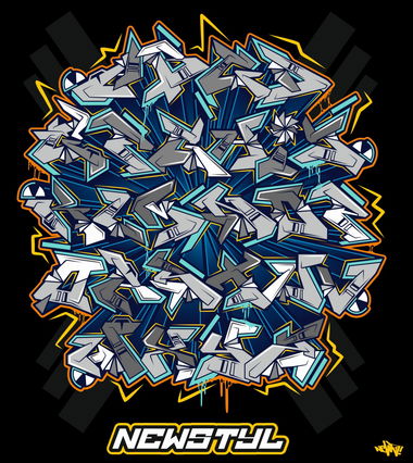 Graffiti Artwork - Photo by Newsu