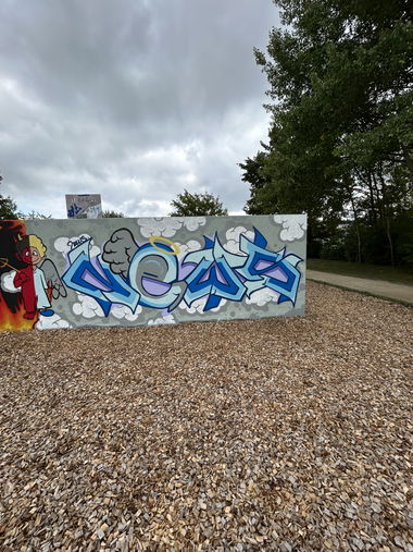 Graffiti Wall in Regensburg - Photo by Newsu (2025)