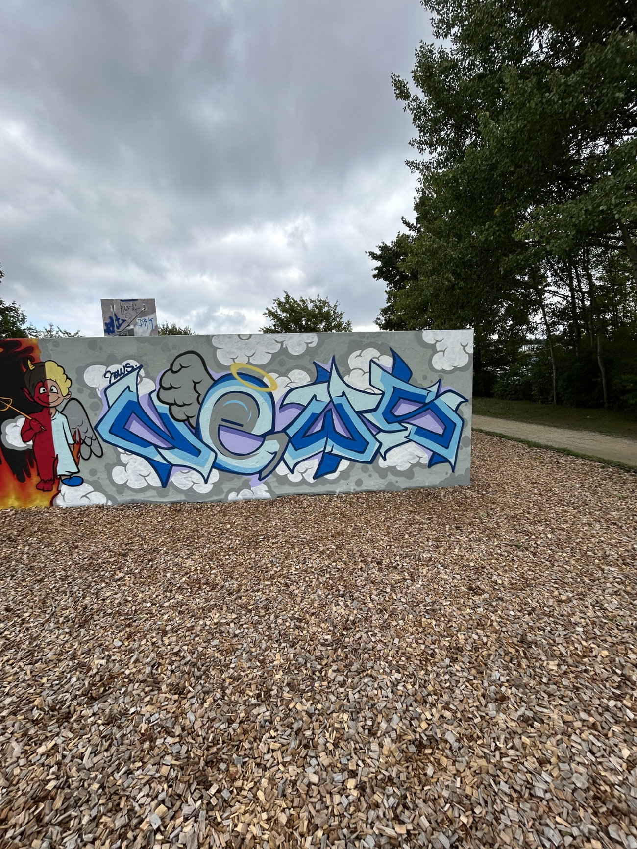 Graffiti Wall in Regensburg - Photo by Newsu (2025)
