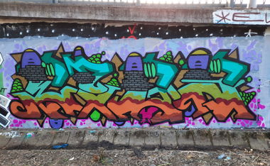 Graffiti Wall - Photo by NiChT (2021)