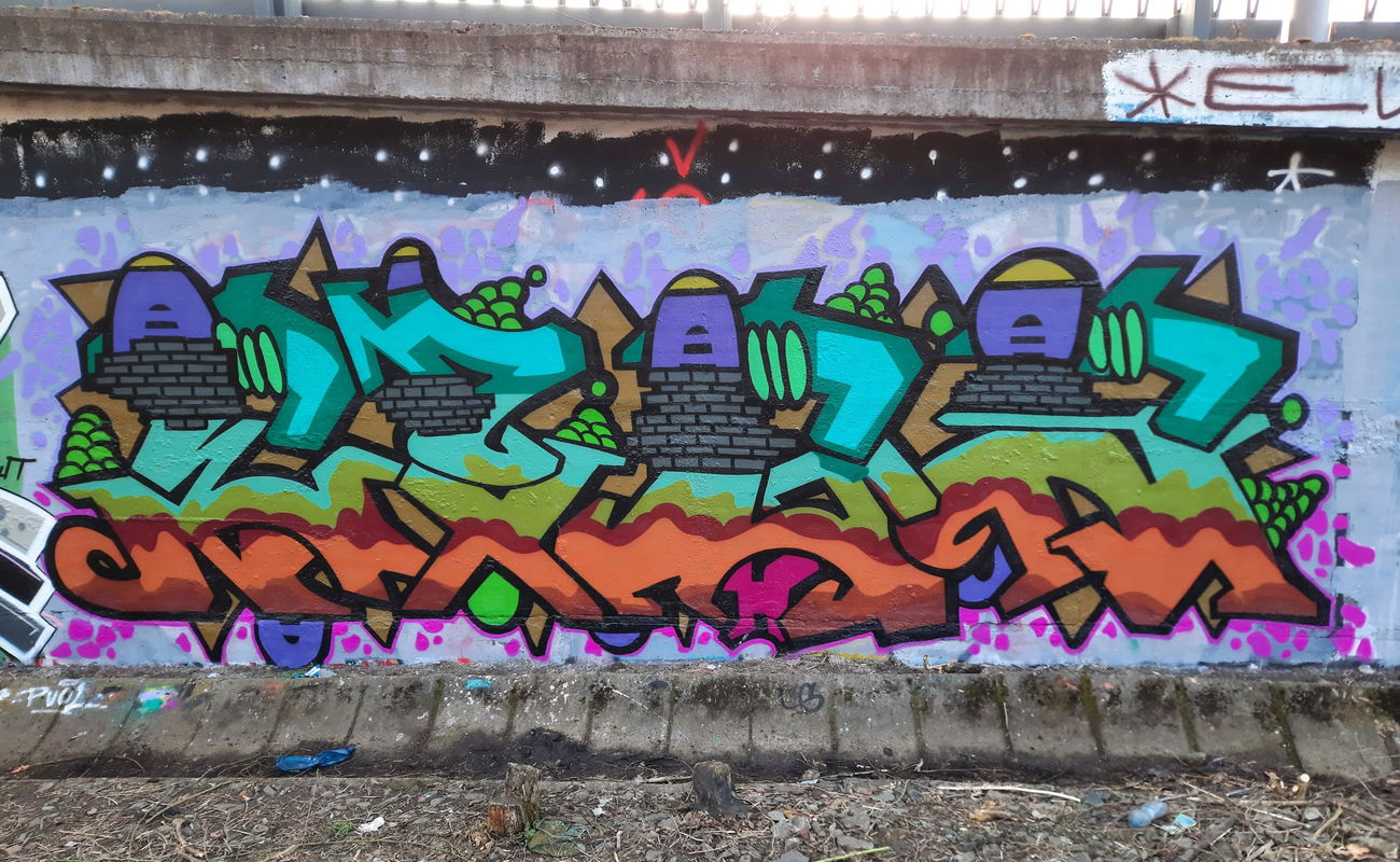 Graffiti Wall - Photo by NiChT (2021)