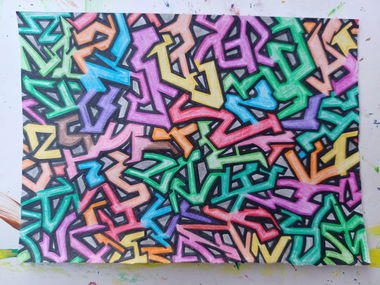 Graffiti Sketch - Photo by NiChT