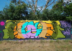 Graffiti Wall - Photo by NiChT (2020)