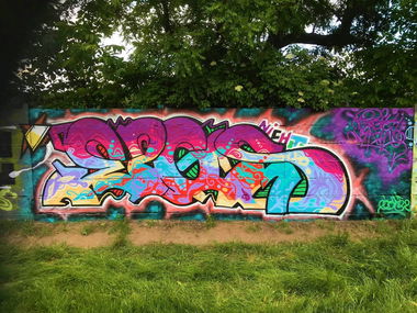 Graffiti Wall - Photo by NiChT (2020)