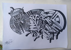 Graffiti Sketch - Photo by NiChT (2025)
