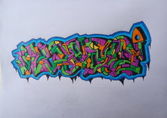Graffiti Sketch - Photo by NiChT (2025)