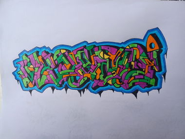 Graffiti Sketch - Photo by NiChT (2025)