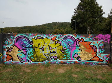 Graffiti Wall - Photo by NiChT (2020)