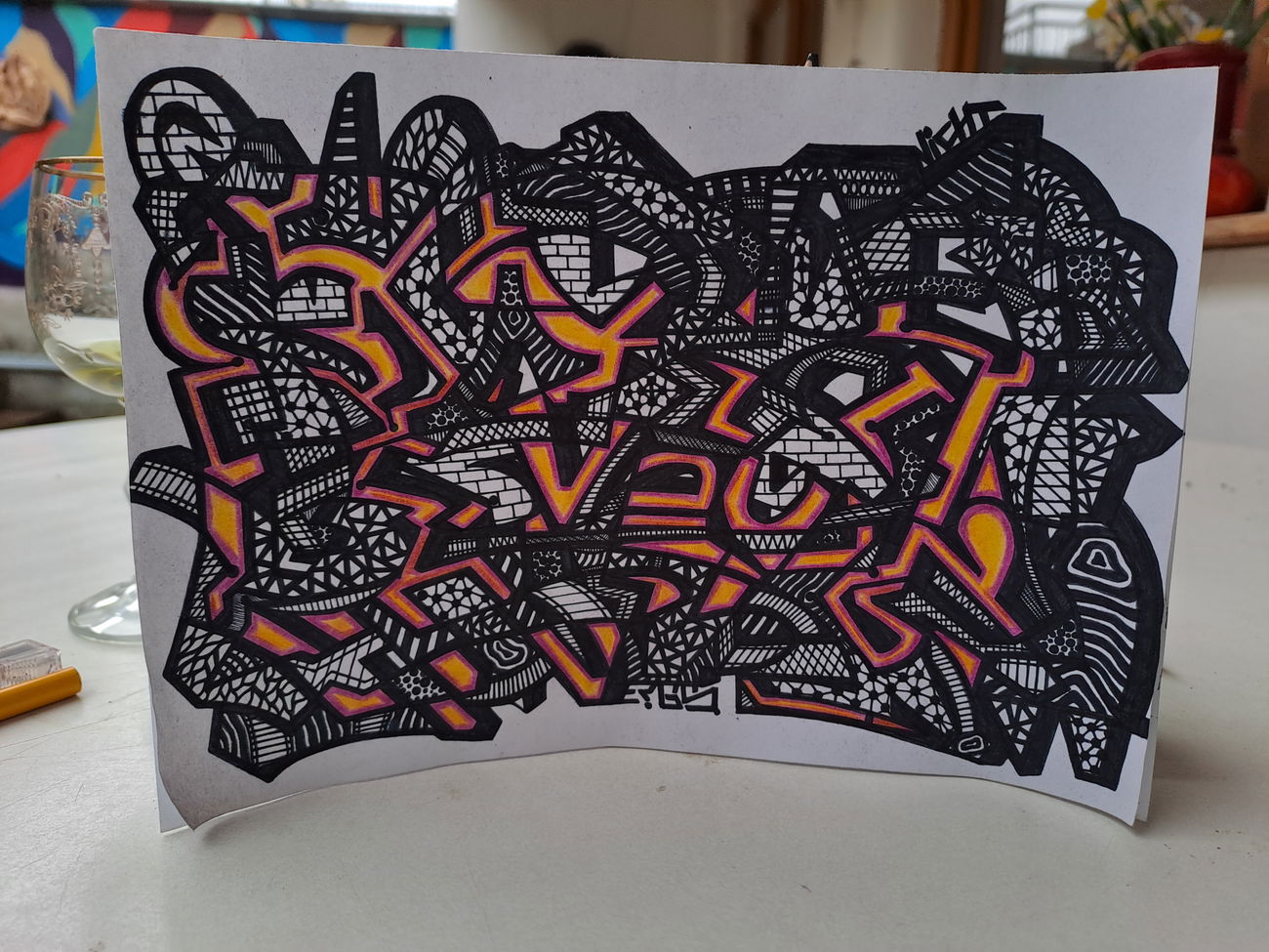 Graffiti Sketch - Photo by NiChT (2025)