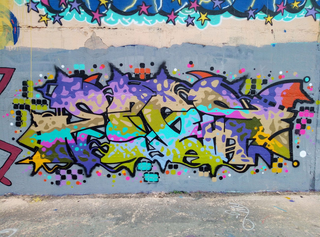 Graffiti Wall - Photo by NiChT (2020)