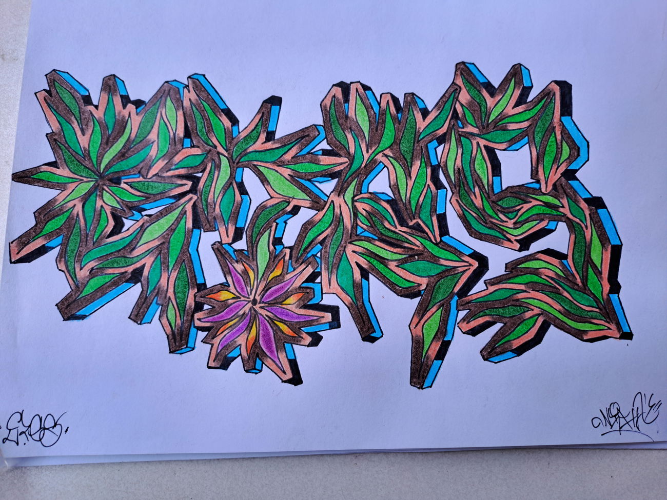 Graffiti Sketch - Photo by NiChT (2025)