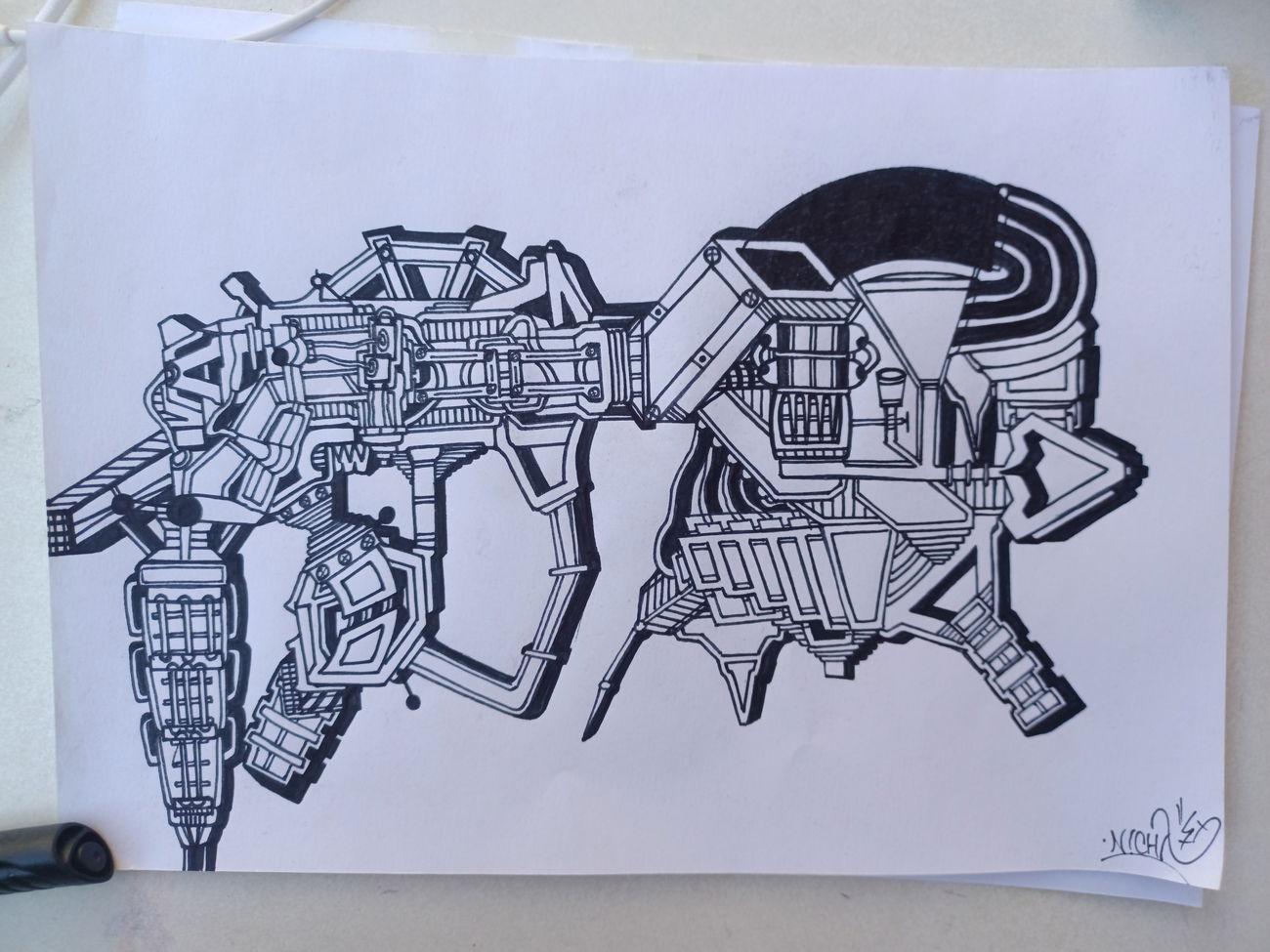 Graffiti Sketch - Photo by NiChT (2025)