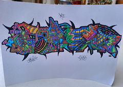 Graffiti Sketch - Photo by NiChT (2025)