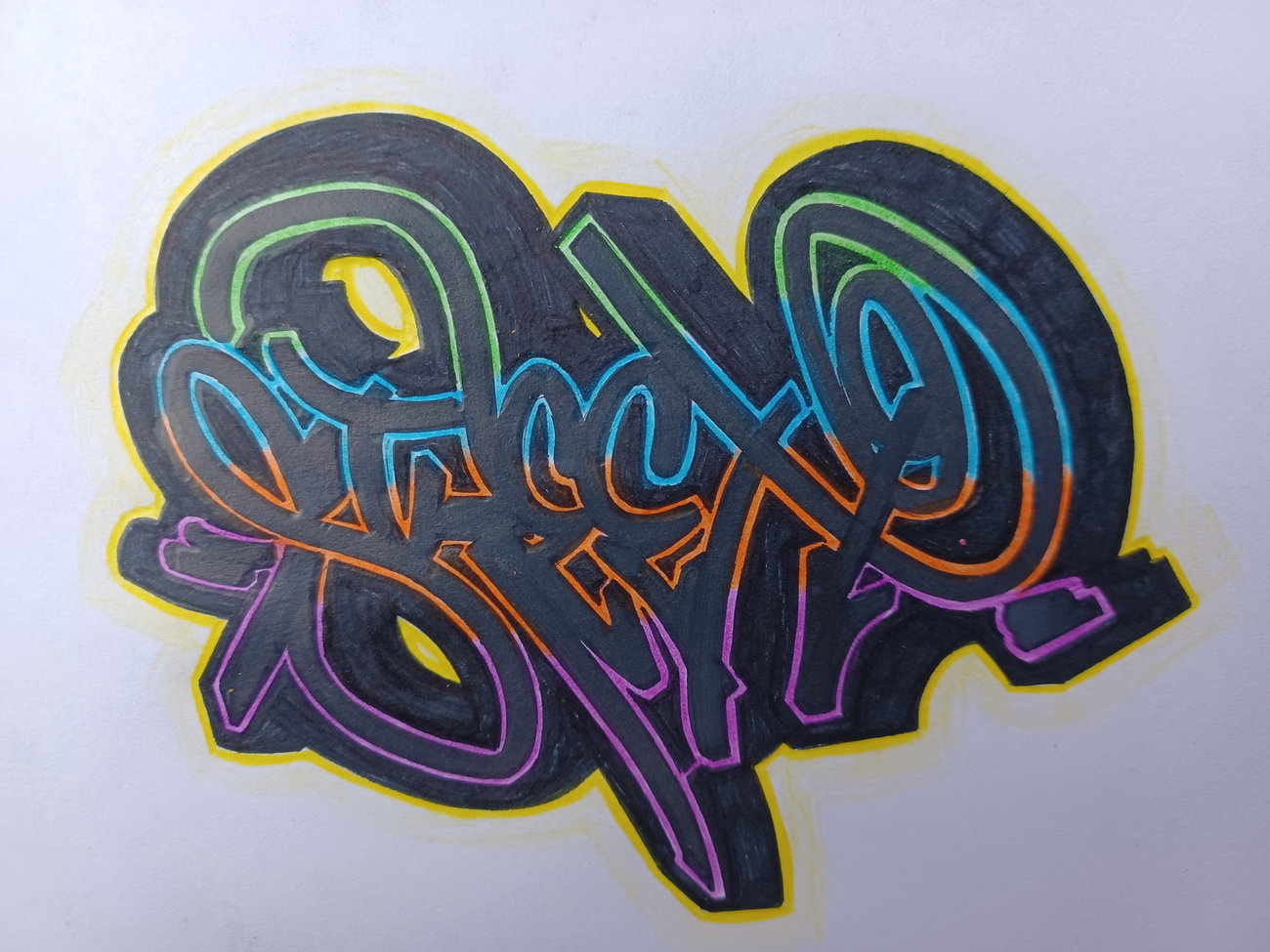 Graffiti Sketch - Photo by NiChT